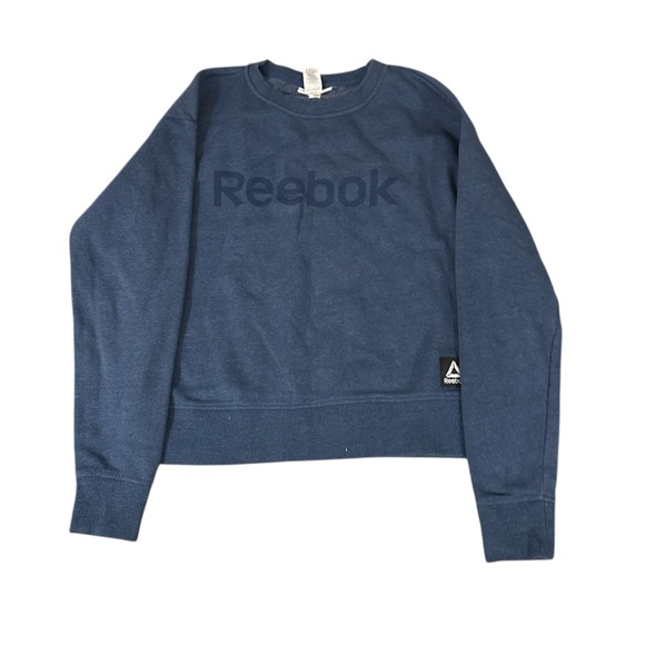 Reebok Women’s Blue Sweatshirt Good Used Conditon Small - Picture 1 of 4